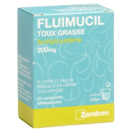 Fluimucil 200mg 20 Brausetabletten buy online