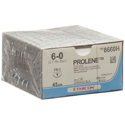 Prolene 45cm Blau 6-0 Fs-3 36 Stück buy online