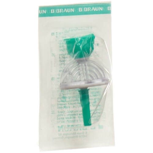 Mini Spike V withdrawal cannula with valve Green buy online