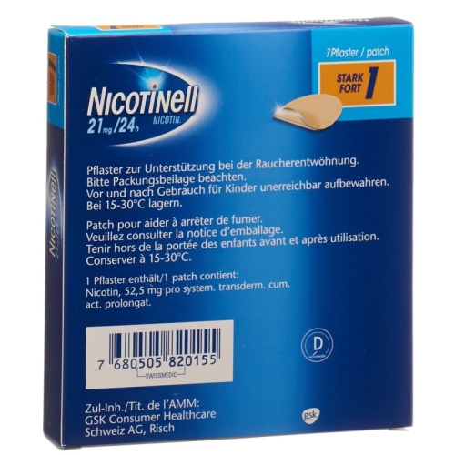 Nicotinell Stark 7 Pflaster buy online