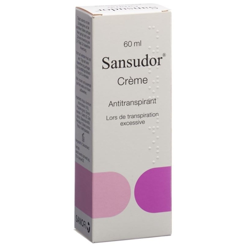 Sansudor Antitranspirant Creme 60ml buy online