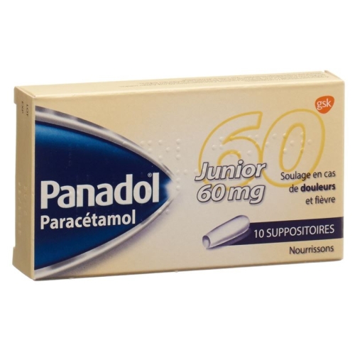 Panadol Junior Zäpfchen 60mg 10 Stück buy online