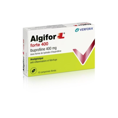 Algifor L forte 400mg 10 Filmtabletten buy online