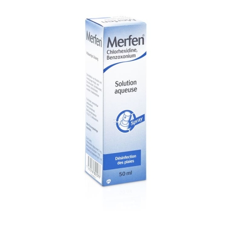 Merfen Lösung Farblos Spray 50ml buy online