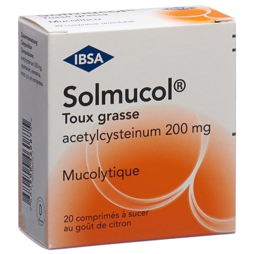 Solmucol 200mg 20 Lutschtabletten buy online