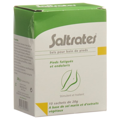 Saltrates Fussbadesalz 10 Beutel 20g buy online