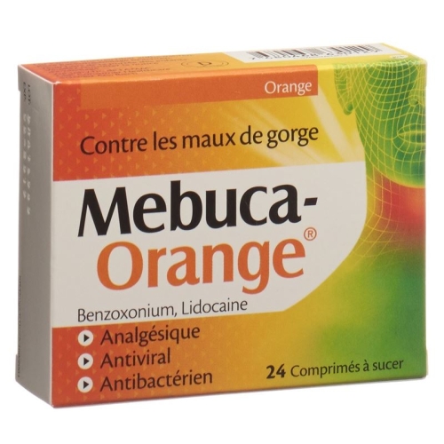 Mebuca Orange 24 Lutschtabletten buy online