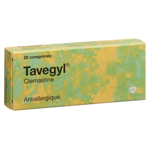 Tavegyl 1mg 20 Tabletten buy online