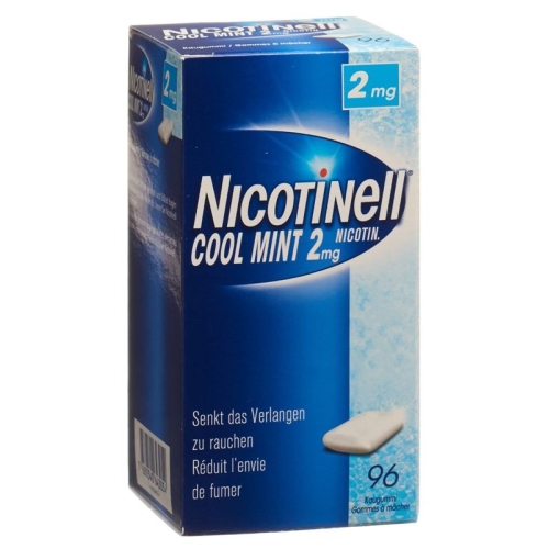 Nicotinell Cool Mint 2mg 96 Kaugummi buy online