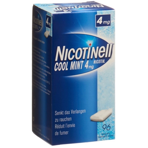 Nicotinell Cool Mint 4mg 96 Kaugummi buy online