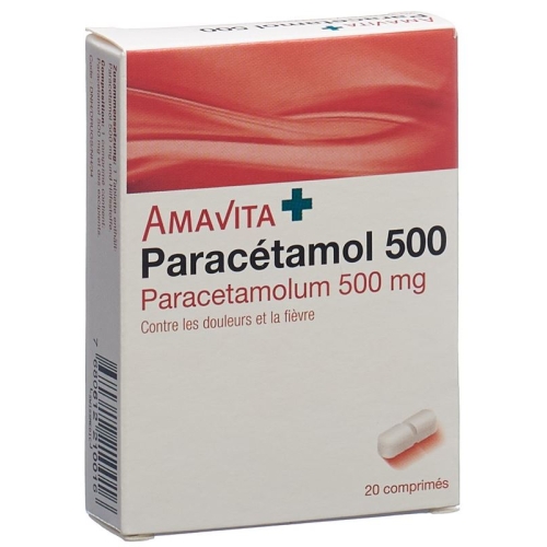 Amavita Paracetamol Tabletten 500mg 20 Stück buy online