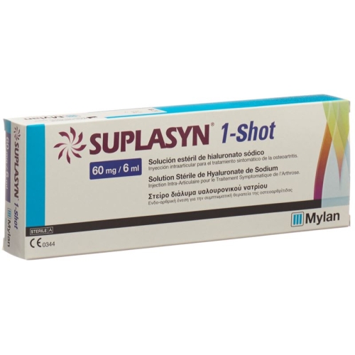 Suplasyn 1 Shot Injektionslösung 60mg/6ml Fertigspritze buy online