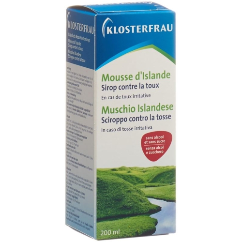 Klosterfrau Isländisch Moos Hustensirup 200ml buy online