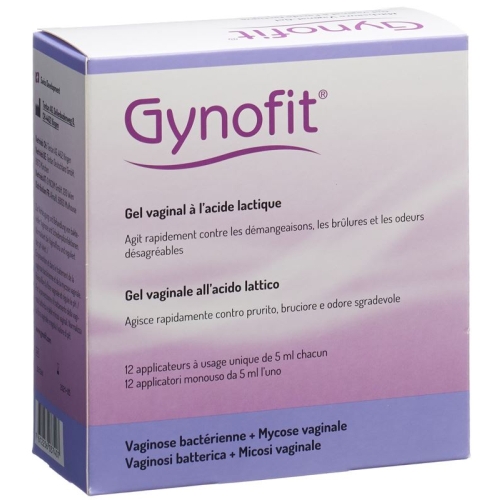 Gynofit Milchsäure Vaginalgel 12x 5ml buy online