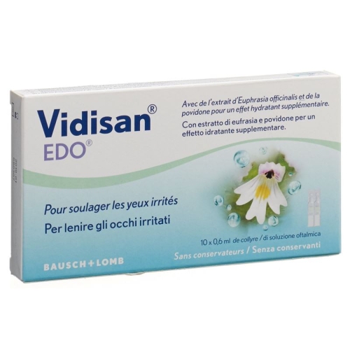 Vidisan Edo Augentropfen 10 Unidosen 0.6ml buy online