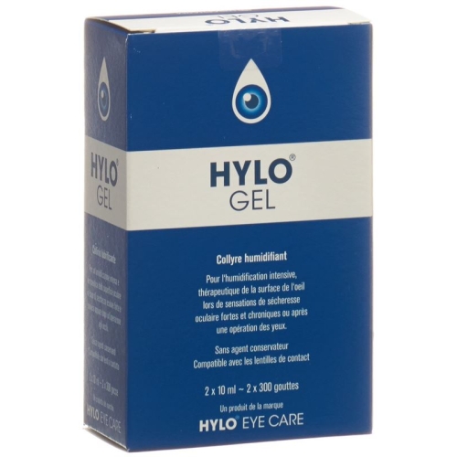 Hylo Gel Augentropfen 2x 10ml buy online