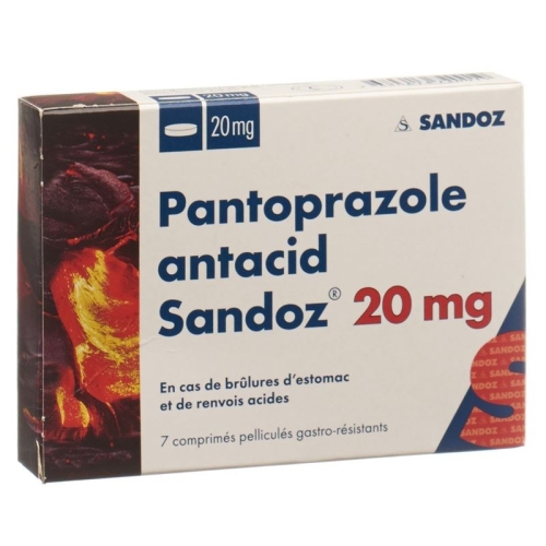 Pantoprazol Antacid Sandoz Filmtabletten 20mg 7 Stück buy online