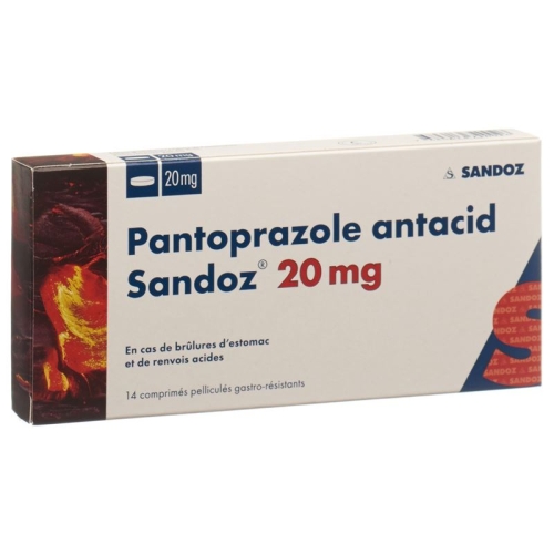 Pantoprazol Antacid Sandoz Filmtabletten 20mg 14 Stück buy online