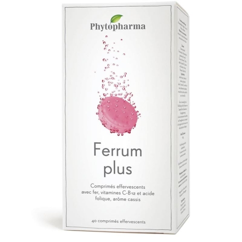 Phytopharma Ferrum Plus Brausetabletten 40 Stück buy online