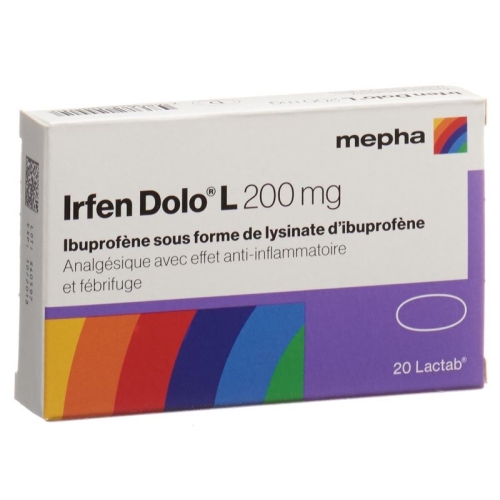 Irfen Dolo L Lactabs 200mg 20 Stück buy online