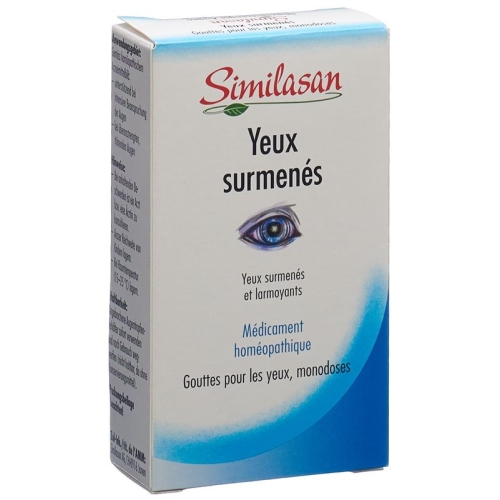 Similasan Überanstrengte Augen Monodosen 20x 0.45ml buy online