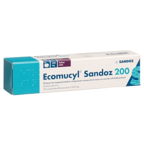 Ecomucyl Sandoz Brausetabletten 200mg 30 Stück buy online