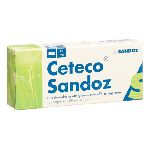 Ceteco Sandoz Filmtabletten 10mg 10 Stück buy online