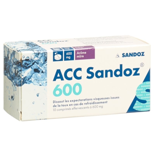 ACC Sandoz Brausetabletten 600mg 10 Stück buy online