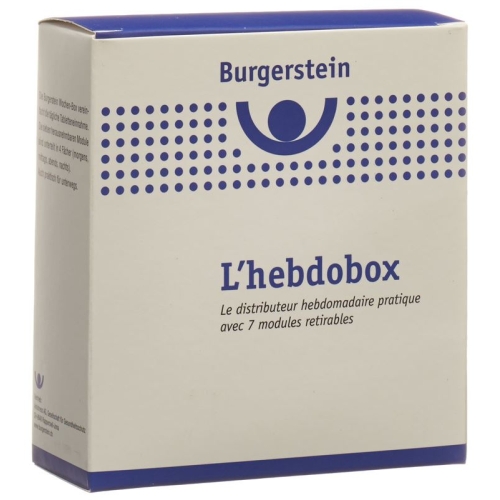 Burgerstein Weekly box buy online