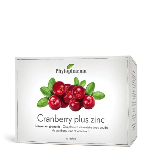 Phytopharma Cranberry Plus Zink Beutel 20 Stück buy online