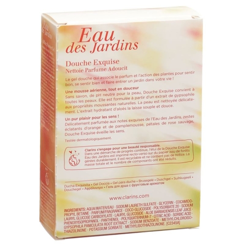 Clarins Eau Jardins Douche Exquise 150ml buy online