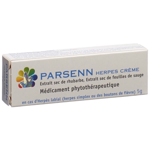 Parsenn Herpes Creme Tube 5g buy online