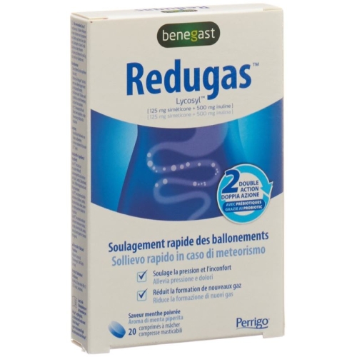 Benegast Redugas Kautabletten 20 Stück buy online