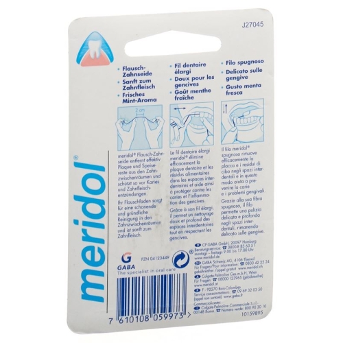 meridol VELCRO DENTAL FLOSS 40m buy online