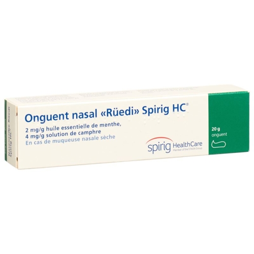 Nasal ointment Rüedi Spirig HC nasal ointment Tb 20 g buy online