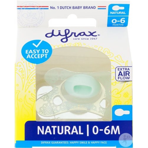 Difrax Nuggi Natural 0-6M silicone buy online