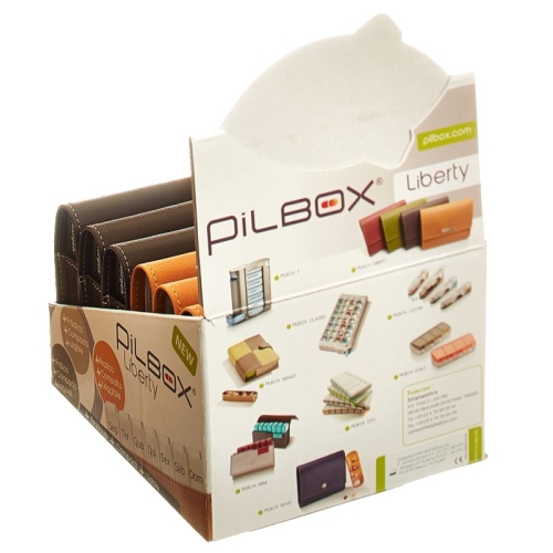 Pilbox LIBERTY display assorted 6 pcs 3x + 3x camel chocolate German / French buy online