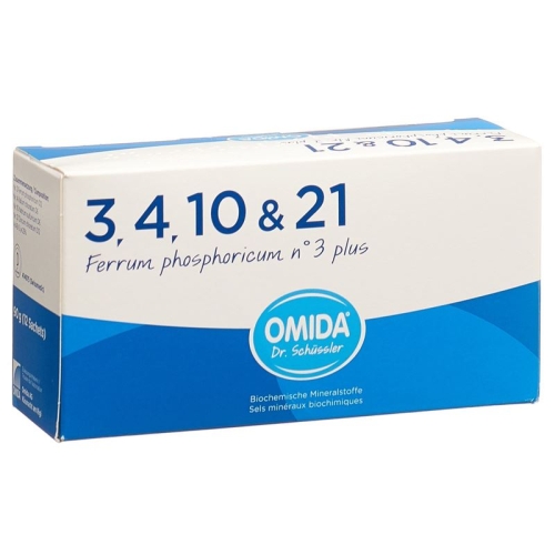 Omida Schüssler Nr3 Iron phosphate plus Plv Btl 12 pcs buy online