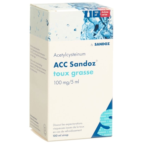 ACC Sandoz Cherry aroma Syrup 100 mg / 5 ml 100 ml buy online