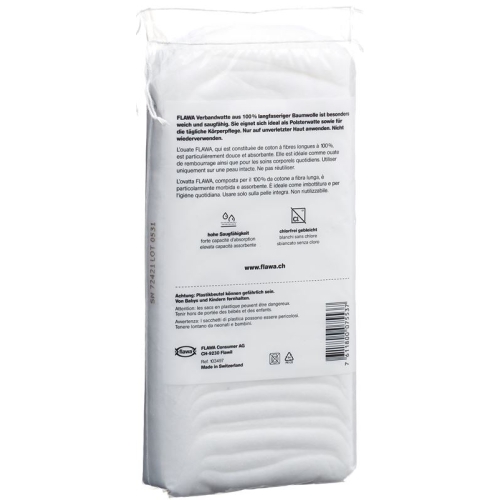 Flawa Premium hydrophilic absorbent cotton 100% cotton 100 g buy online