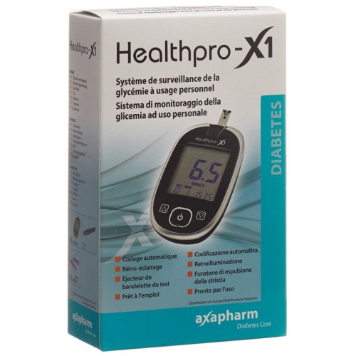 Healthpro-X1 Axapharm blood glucose meter buy online