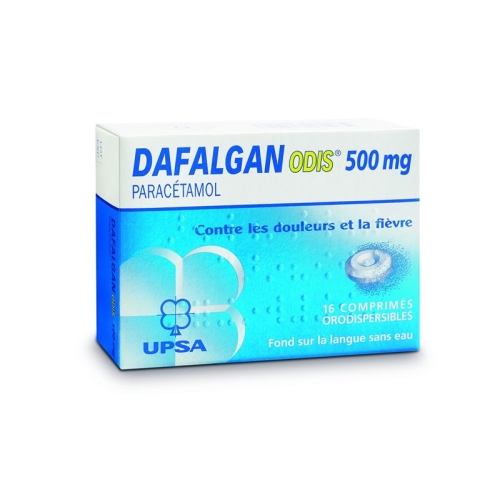 Dafalgan Odis Schmelztabl 500 mg Ds 16 pcs buy online