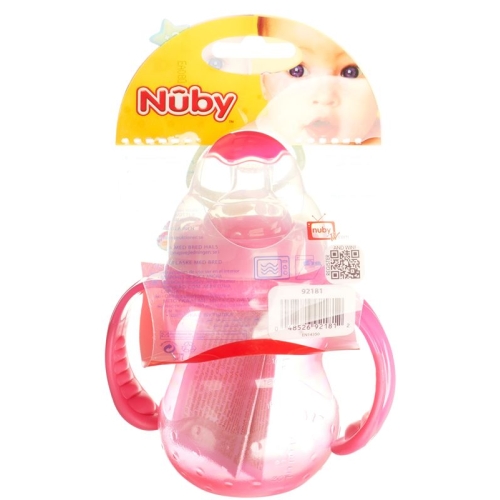 Nuby Weithalsflasche Starter Cup with handles. beak sucker buy online