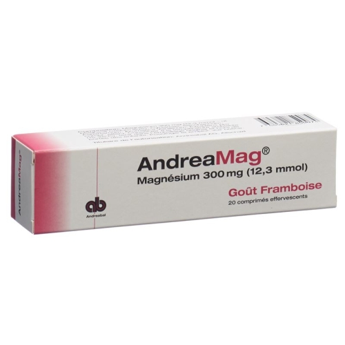 Andreamag Brausetabl 300 mg with raspberry flavor 20 pcs buy online