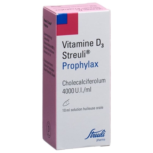 Vitamin D3 Streuli 4000 IU / ml oral solution 10 ml Prophylax buy online