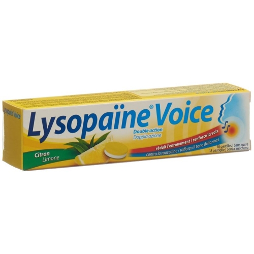 Lysopain Voice lozenges 18 pcs buy online