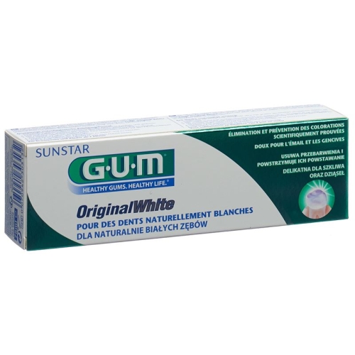 GUM Original White SUNSTAR toothpaste 75 ml buy online