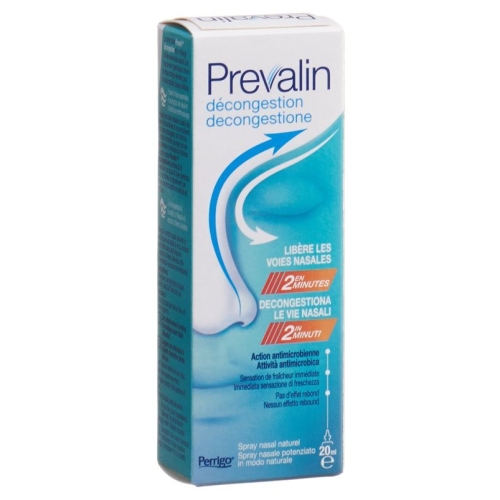 Prevalin nose freely nasal spray 20 ml buy online