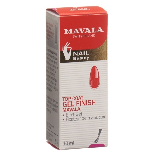 Mavala top coat gel finish 10ml buy online