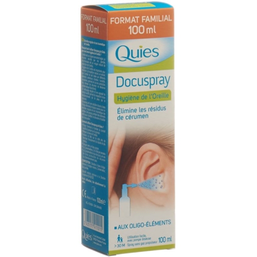 Quies Docuspray hygiene of the ears 100 ml buy online